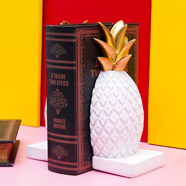 Pineapple Bookend Decor - waseeh.com