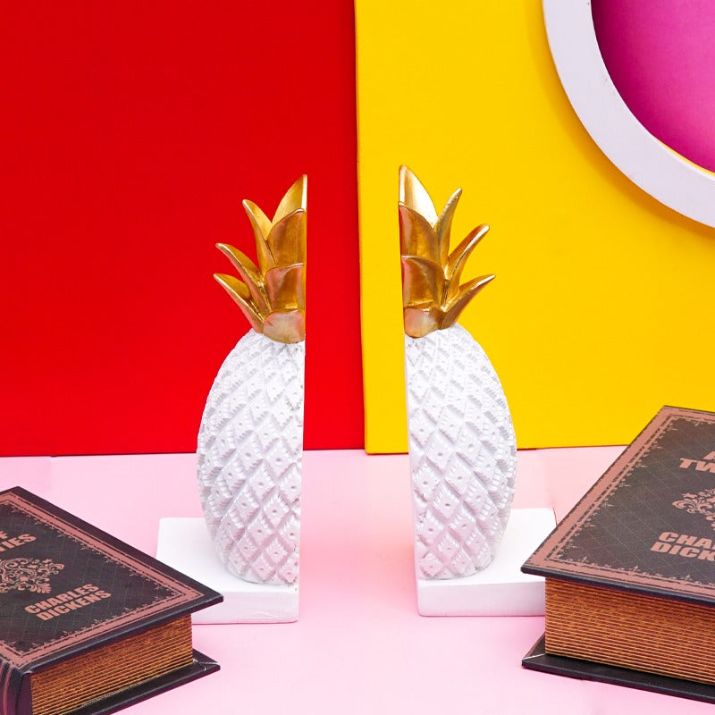 Pineapple Bookend Decor - waseeh.com