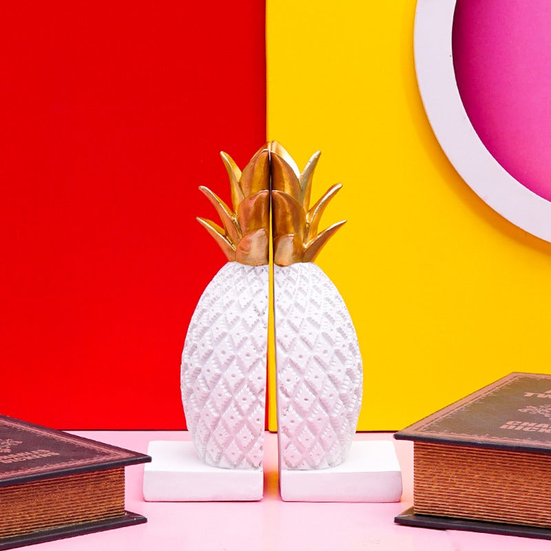 Pineapple Bookend Decor - waseeh.com