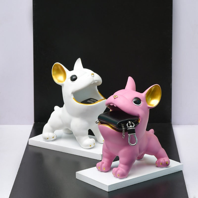 Bulldog Figurines Decor - waseeh.com