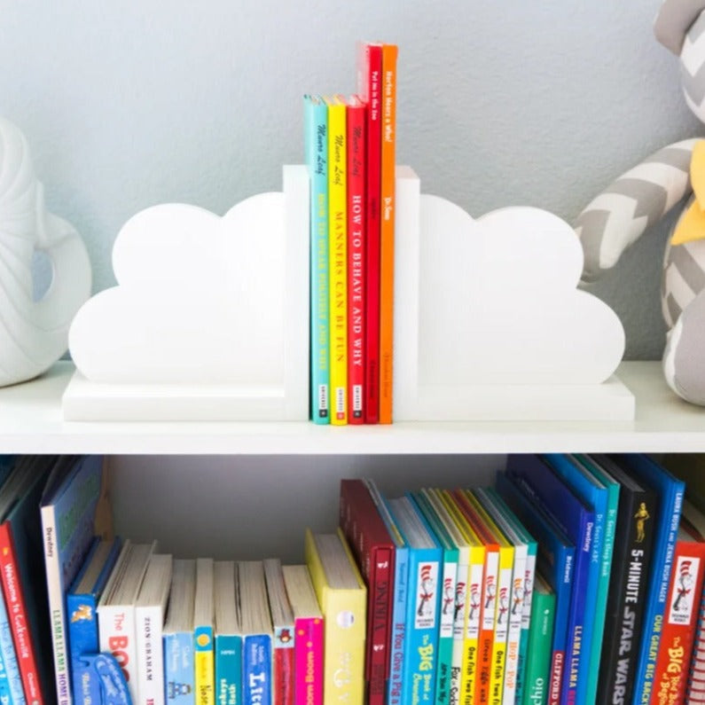 Cloudy Organizer Bookends Decor (Pack of 2) - waseeh.com