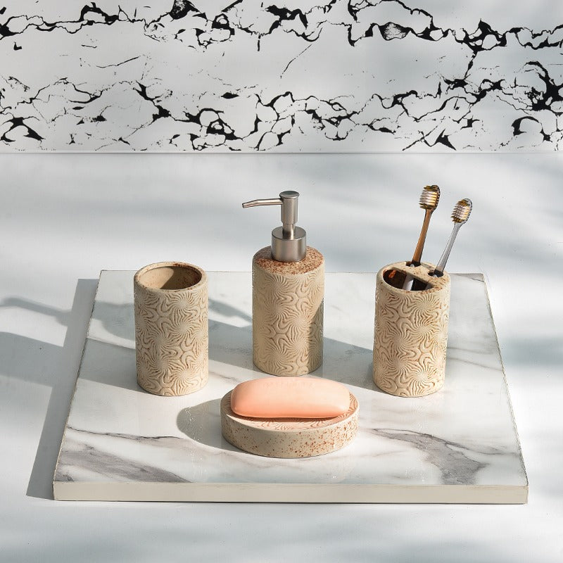 Milky Sky Bathroom Set - waseeh.com