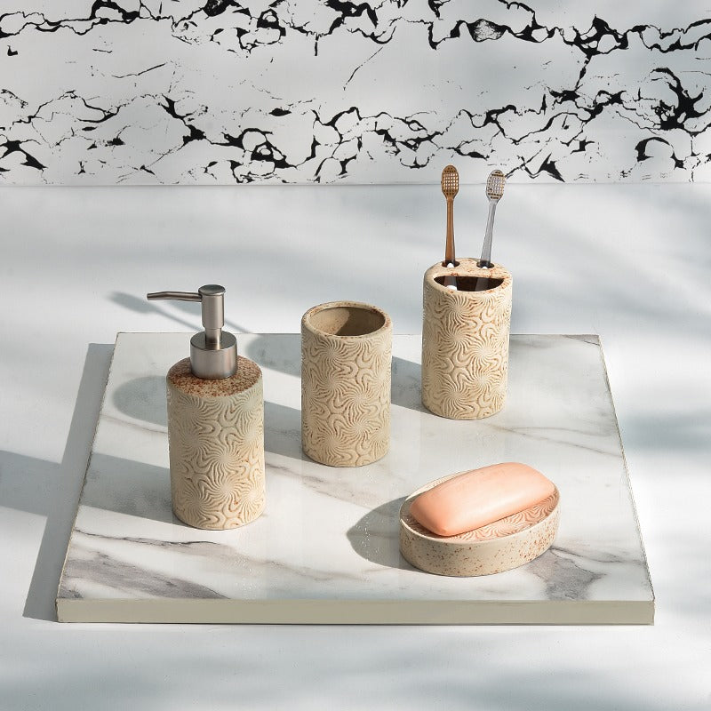 Milky Sky Bathroom Set - waseeh.com