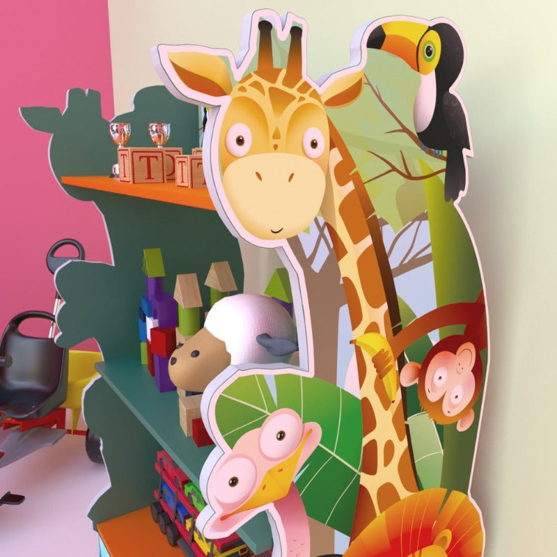 Jungle Jame Children Bookcase Organizer Rack - waseeh.com