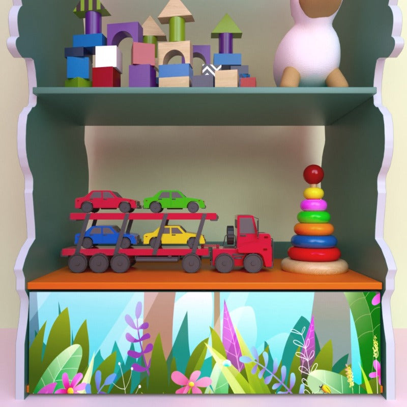 Jungle Jame Children Bookcase Organizer Rack - waseeh.com