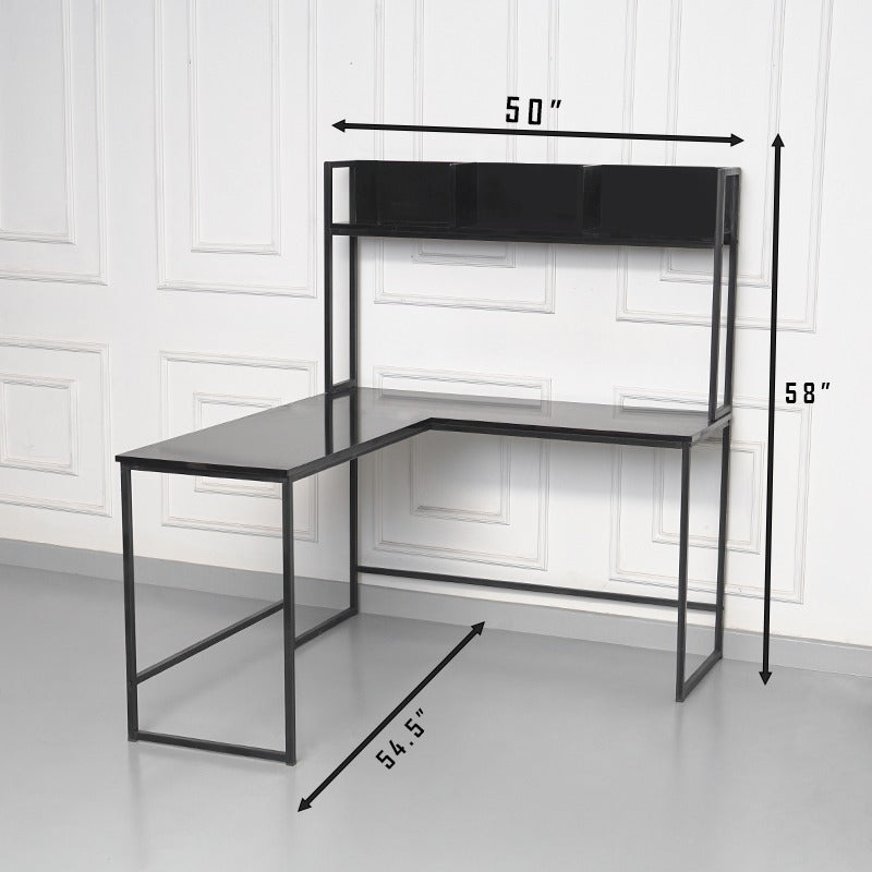 Costway Hutch Home Office Workstation Writing Organizer Desk Table - waseeh.com