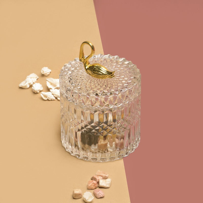 Flamingo Candy Jar - waseeh.com