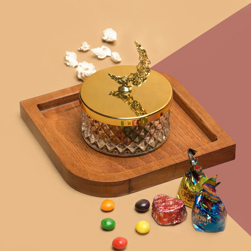 Flamingo Candy Jar - waseeh.com