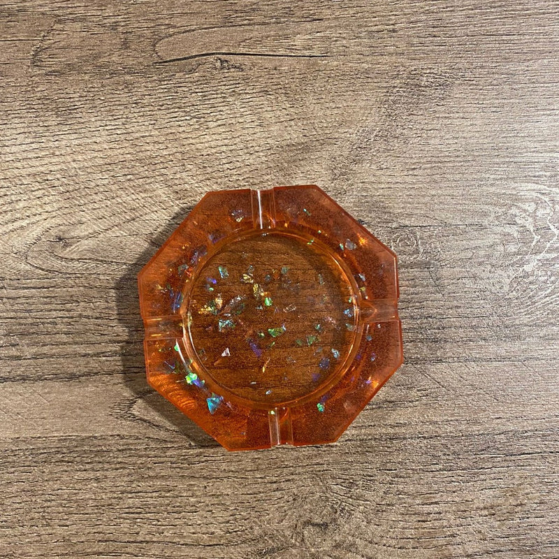 Fume Epoxy Resin Ashtray (Grains) - waseeh.com