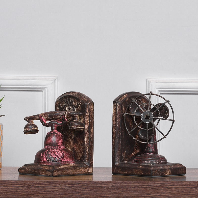 Antique Bookends Decor - waseeh.com