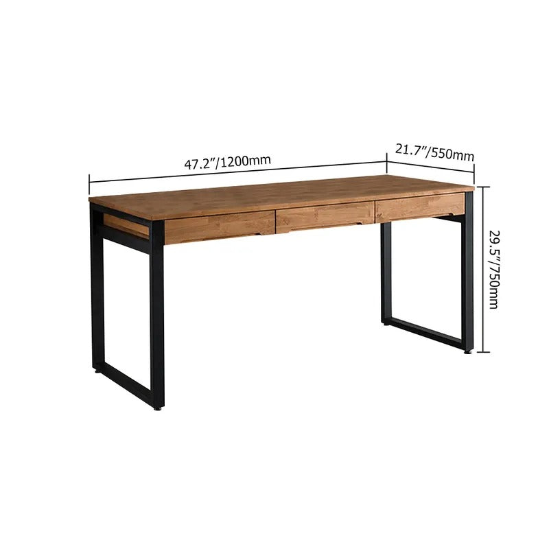 Copse Home Office Work Writing Storage Organizer Desk Drawer Table - waseeh.com