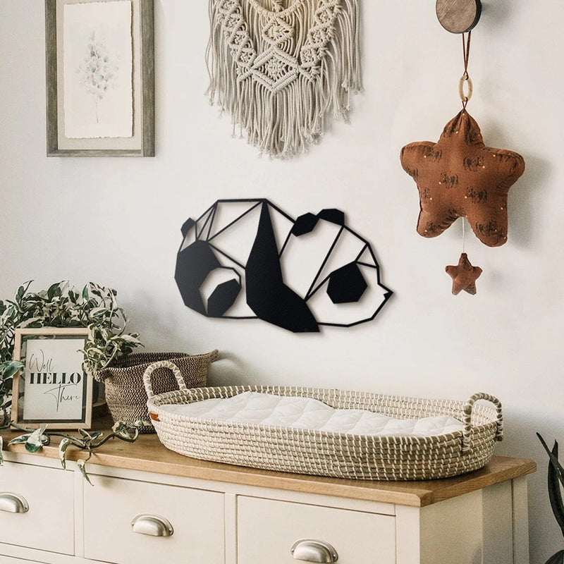 Panda Home Wall Hanging Living Lounge Bedroom Decor - waseeh.com