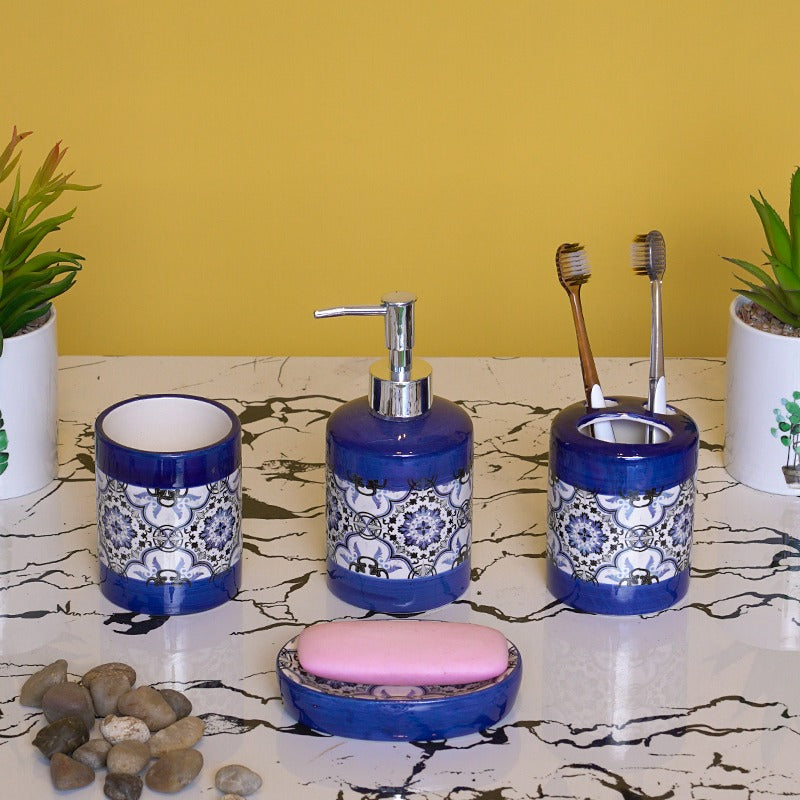 Leen Printed Bathroom Set - waseeh.com