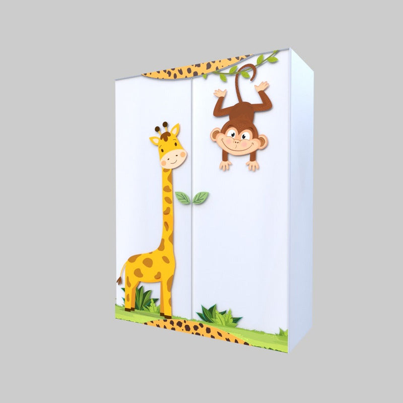 Animalia Armoire Kids Bedroom Home Organizer Storage Closet - waseeh.com