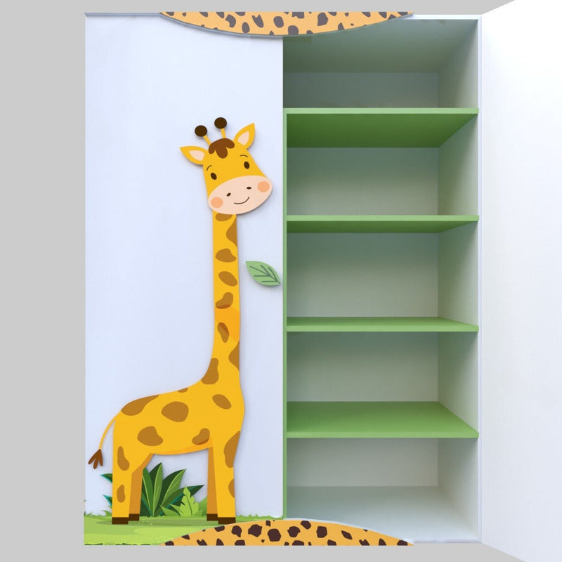 Animalia Armoire Kids Bedroom Home Organizer Storage Closet - waseeh.com