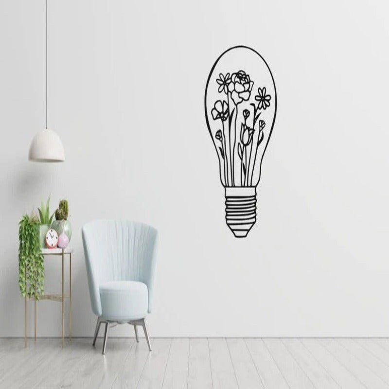 The Flower Bulb Hanging Living Lounge Bedroom Wall Home Decor - waseeh.com