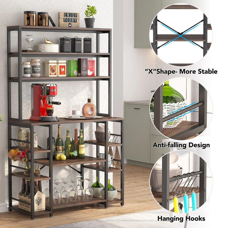 Diverse Oven Kitchen Utensils Cups Spice Storage Organizer Bakers Rack - waseeh.com