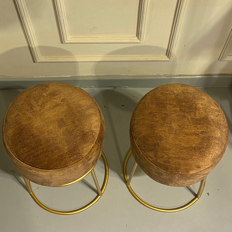 Ottoman Paper Living Lounge Stools (Pair) - waseeh.com