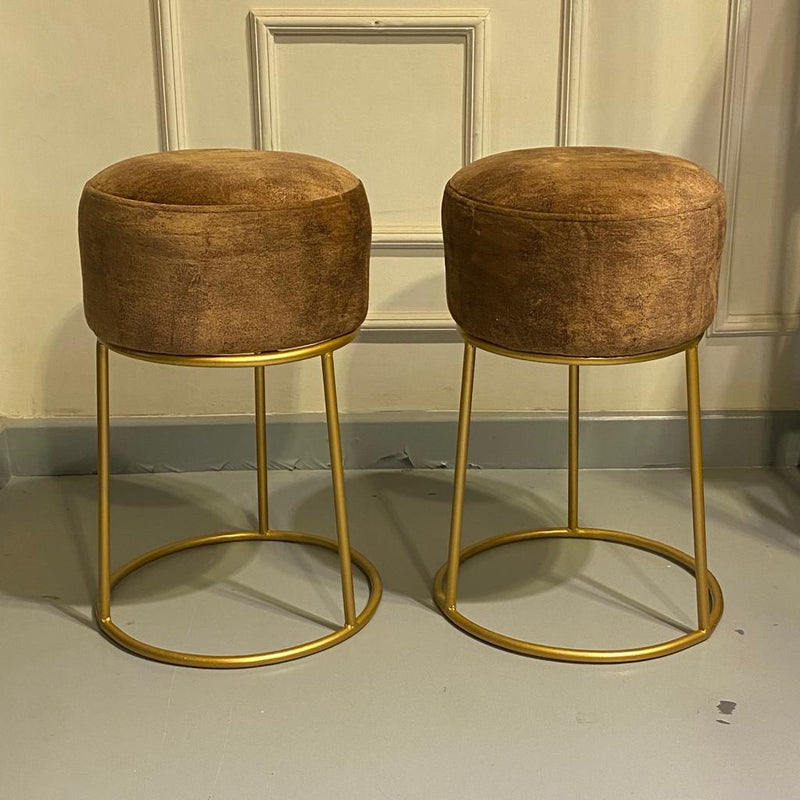 Ottoman Paper Living Lounge Stools (Pair) - waseeh.com