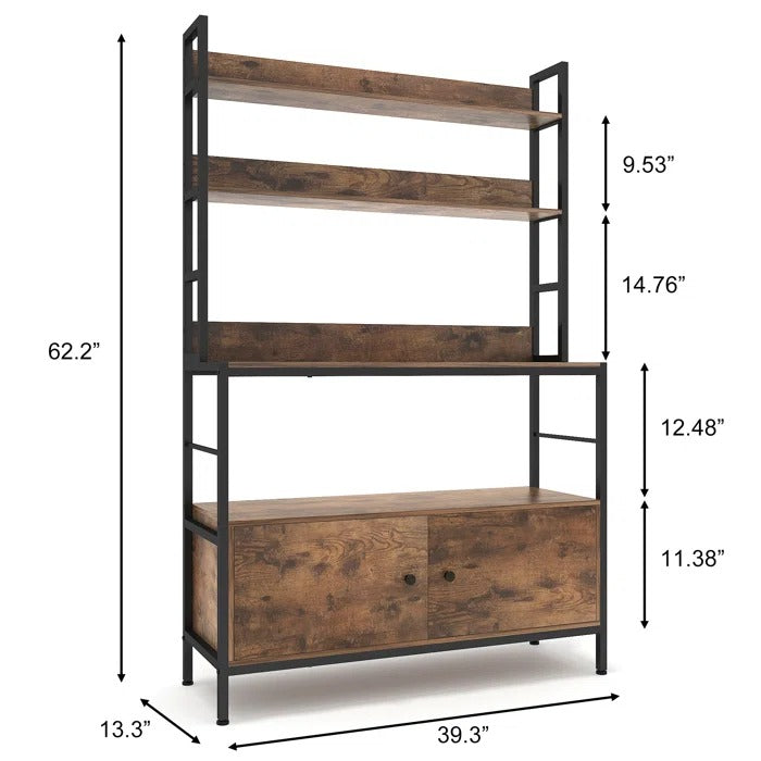 Areva Microwave Kitchen Spice Organizer Storage Baker's Rack - waseeh.com