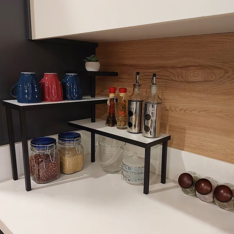 Ziggy Zone Corner Kitchen Spice Salt Organizer Storage Shelve Rack - waseeh.com