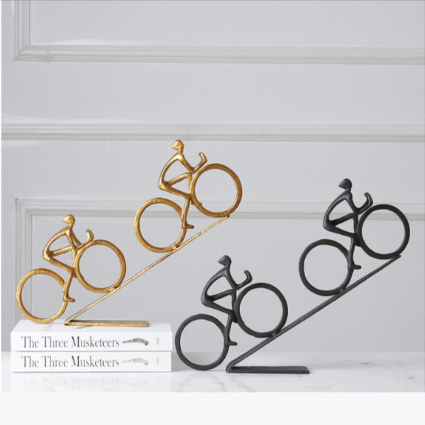 Bicycle Figure Sports Club Decoration - waseeh.com