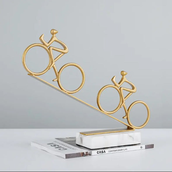 Bicycle Figure Sports Club Decoration - waseeh.com