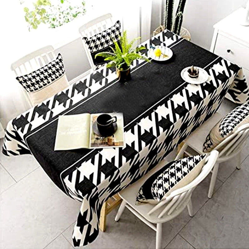 Classy Printed Duck Cotton Table Cover