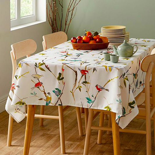 Fancy Printed Duck Cotton Table Cover