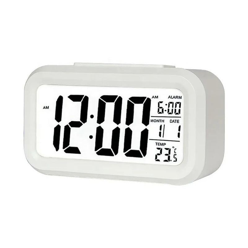 Wide 90's Style Digital Alarm Clock - waseeh.com