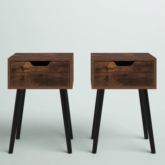 Exisistior Nightstand Bedside Table With Drawer