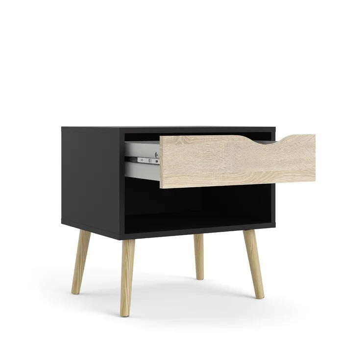 Subsist Nightstand Bedside Table With Drawer