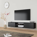 Waco Floating TV Stand Wall Mount Media Console Modern Table