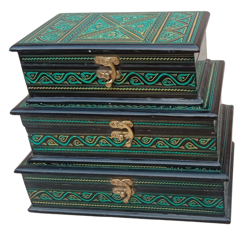 NAKSHI JEWELRY BOX (SET OF 3)