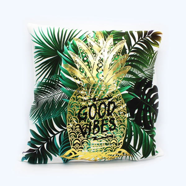 Good vibes cushion cover - waseeh.com