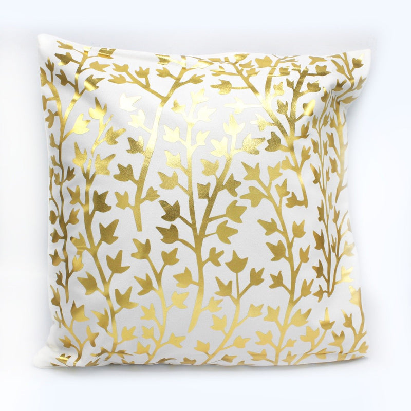 Golden Leaves cushions cover - waseeh.com