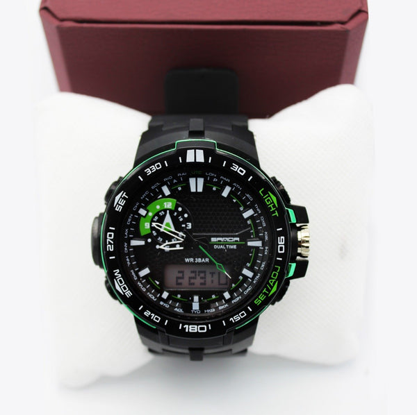 Sanda men sports watch with compas - waseeh.com