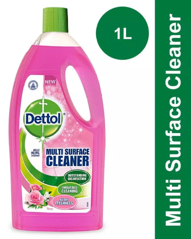 Dettol Multi Surface Cleaner 1 Liter-Rose - waseeh.com