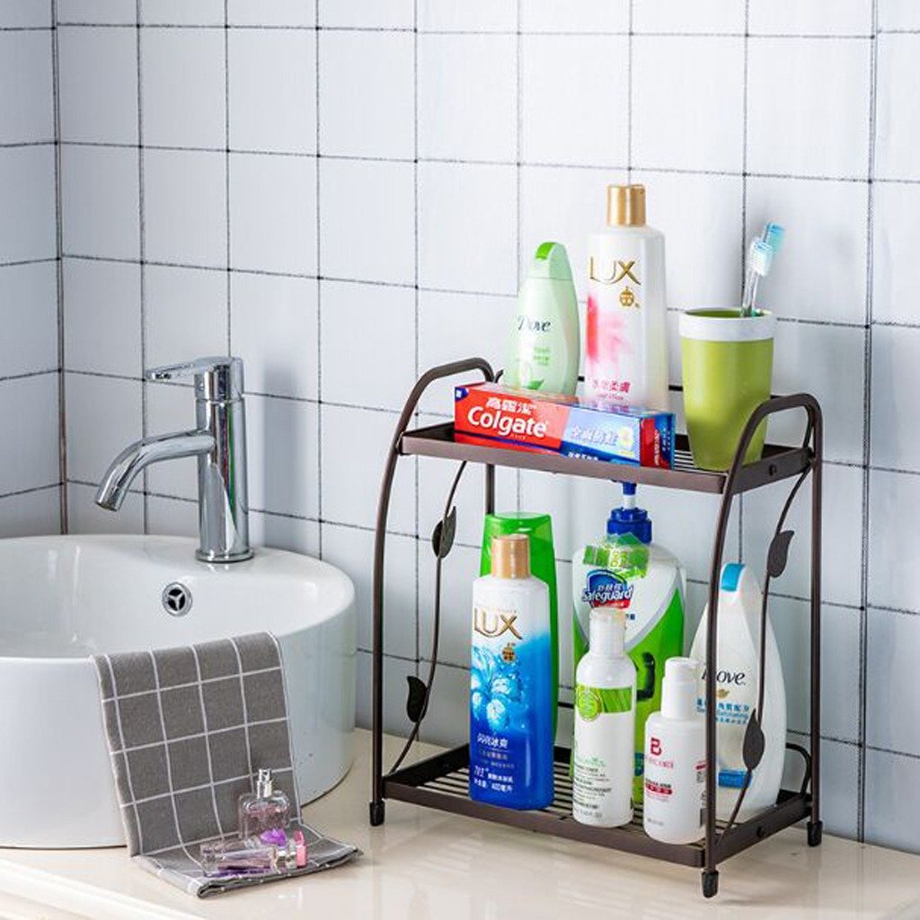 Leaf Bathroom Shelf (Straight Shaped) - waseeh.com