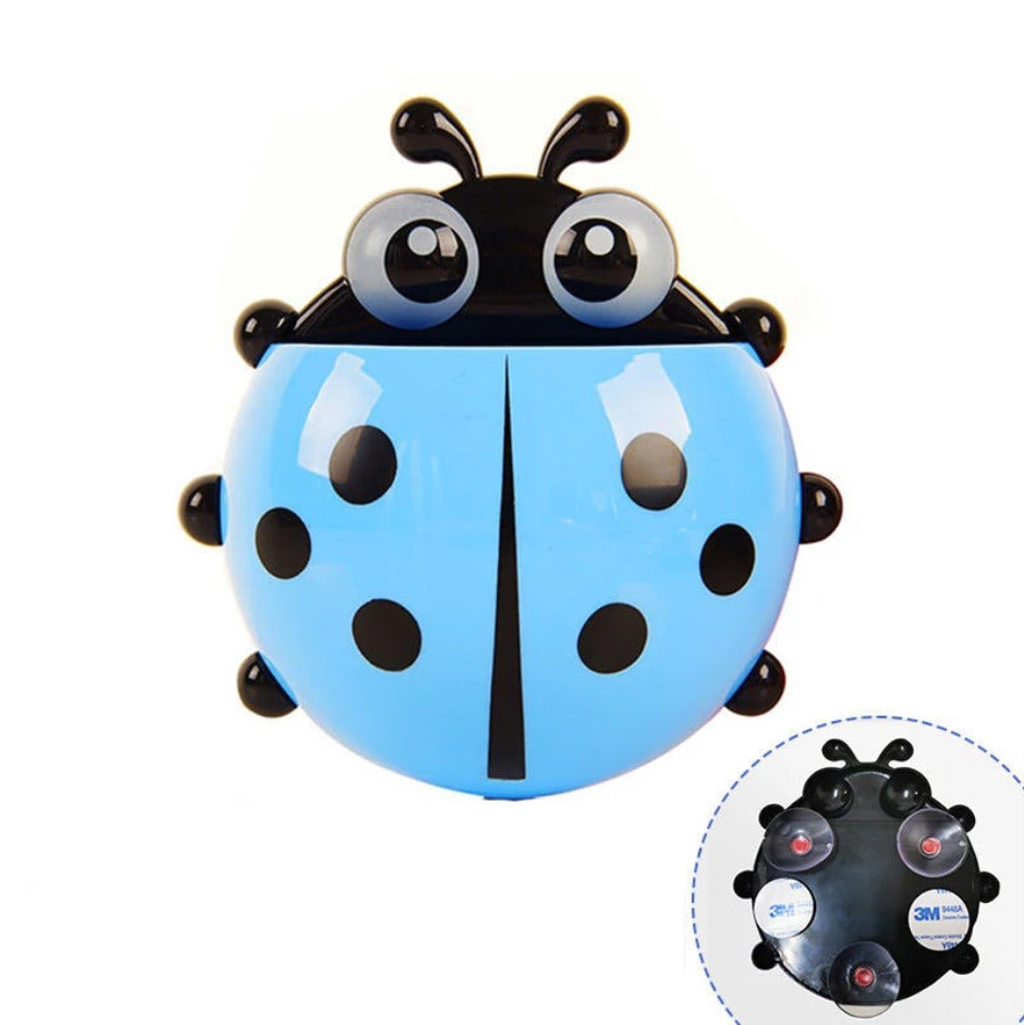 Lady Bug Toothpaste | Toothbrush Organizer - waseeh.com