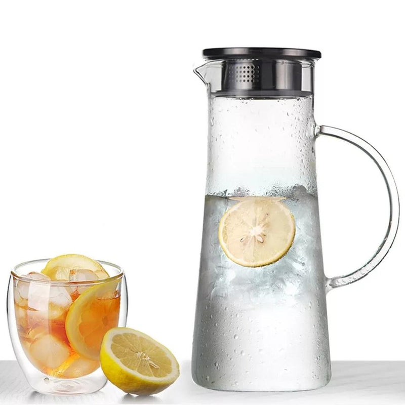 Sparkling Glass Pitcher - waseeh.com