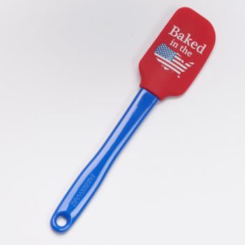 Polka DotS & Baked in USA Spatula - waseeh.com