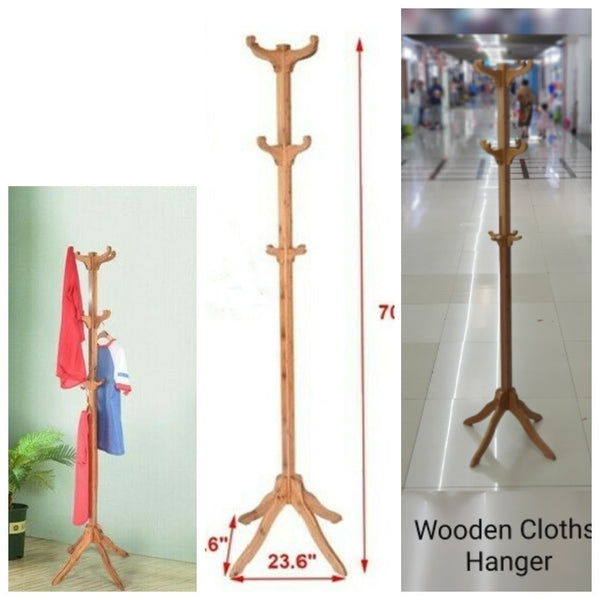 Wooden Clothing Hanger (Tree Shaped) - waseeh.com