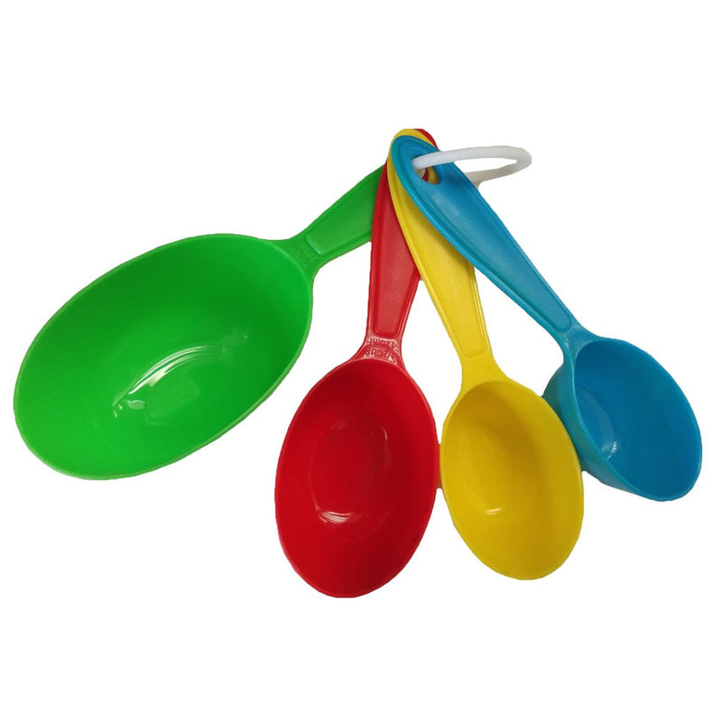 Multi-Colored Measuring Cups and Spoons (9 pcs) - waseeh.com