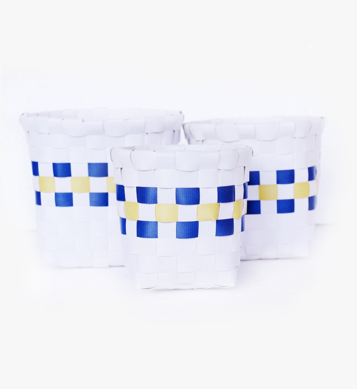 Braided Basket (set of 3) - Square - waseeh.com