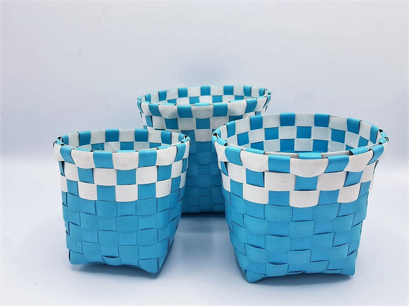 Braided Basket (set of 3) - Square - waseeh.com