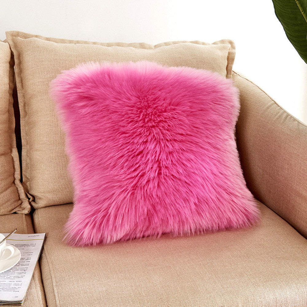 Furry Filled Cushions (16 x 16") - waseeh.com