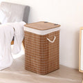 Bamboo Laundry Hamper (Square) - waseeh.com