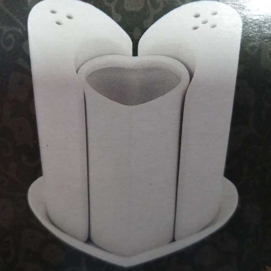Salt Pepper & Suace Set (Heart) - waseeh.com