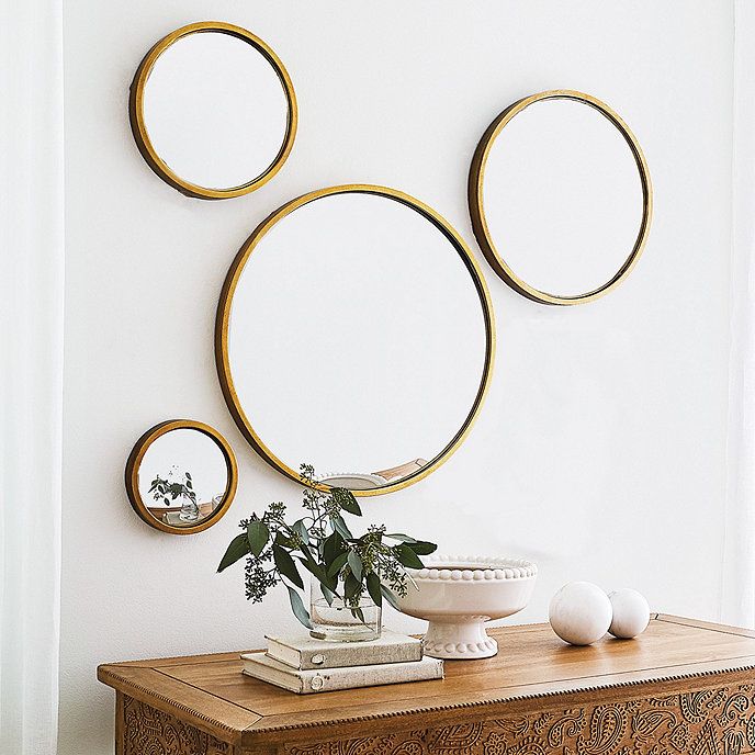 CASA Living Lounge Wall Mounted Mirrors Home Decor (Set of 4)